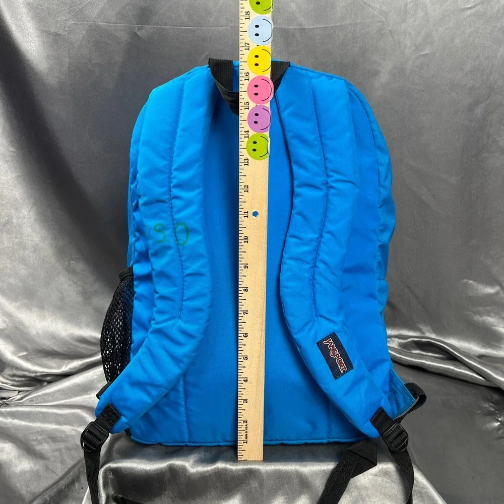 JanSport Big Student Backpack Bright Blue JS00T15X School College Travel Bag
